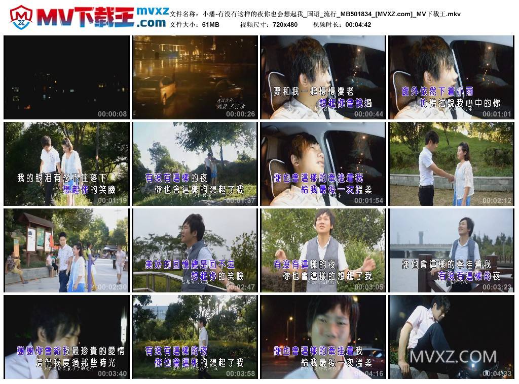 小潘-有没有这样的夜你也会想起我_国语_流行_MB501834